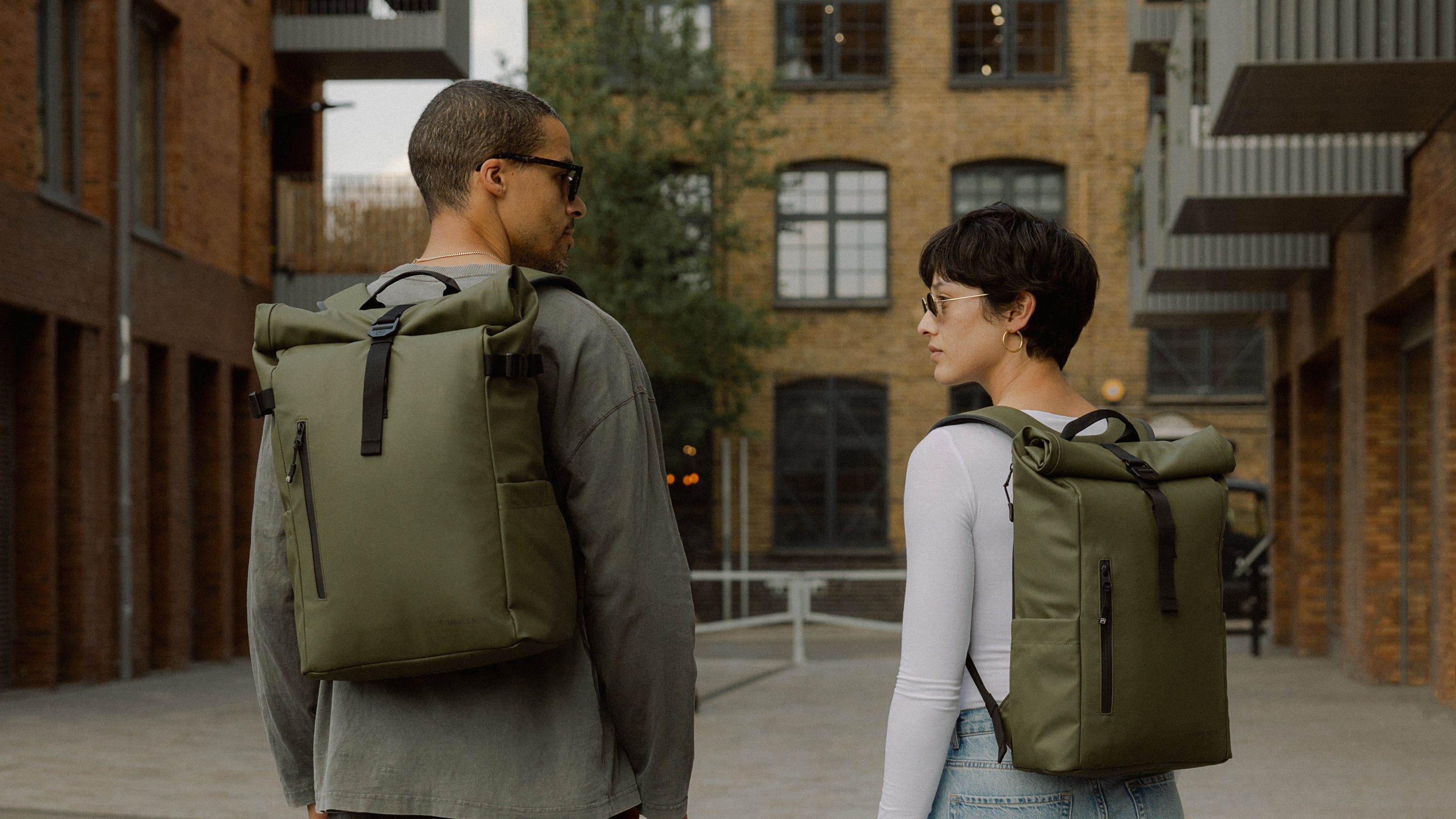 Green Bags & Backpacks | Stubble & Co