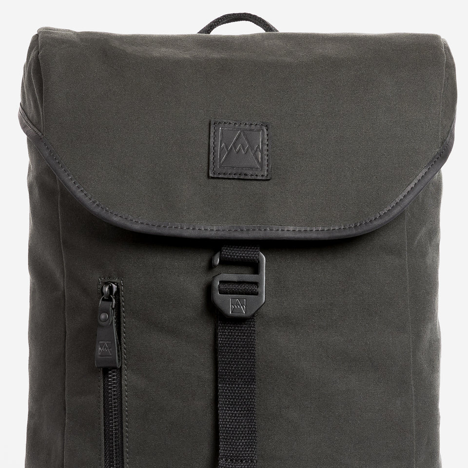 Grey backpack with G Hook fastening