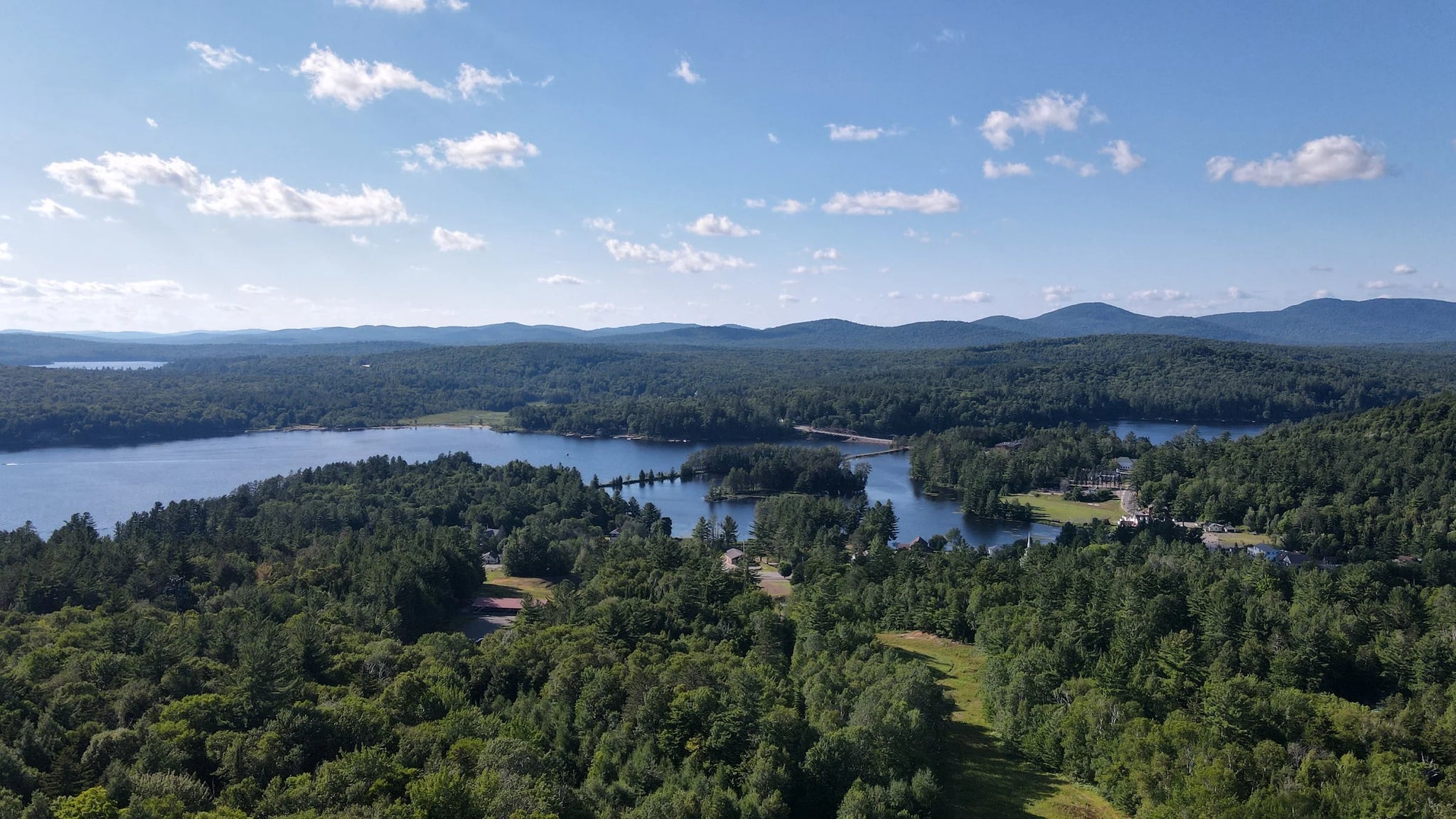 A landscape shot of New yorks park