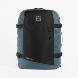 Adventure Bag in Tasmin Blue front view