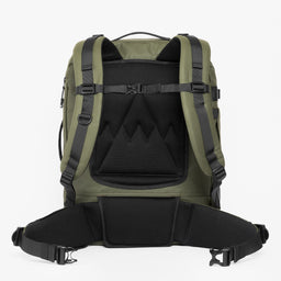 Urban Green Adventure Bag back view