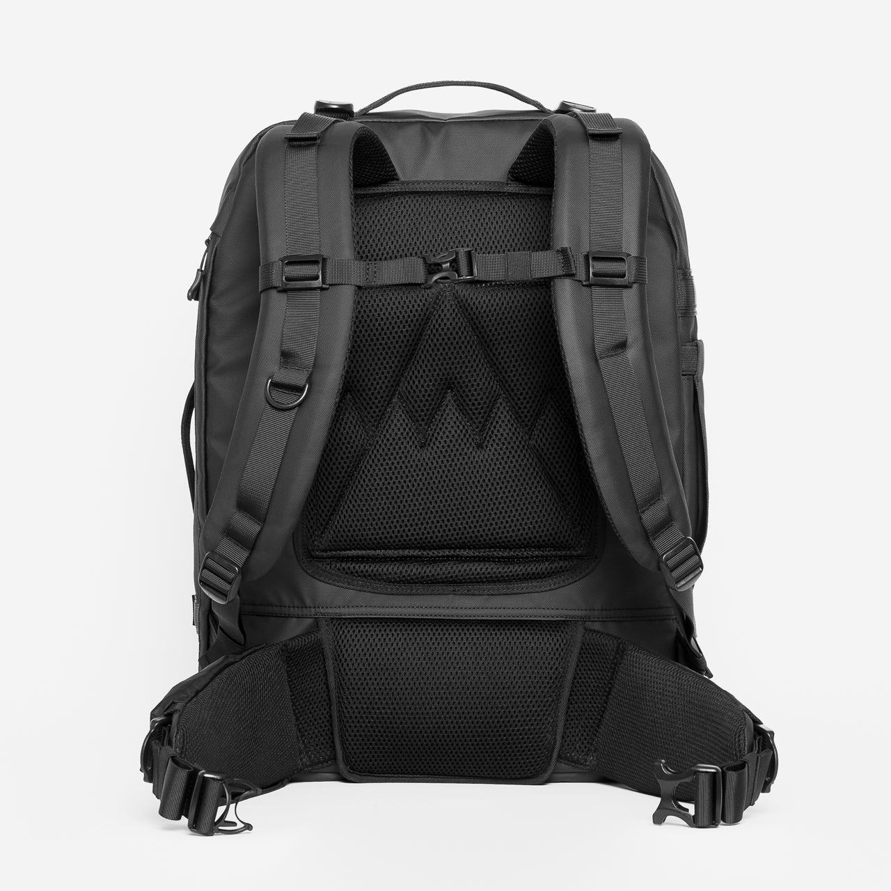 Adventure Bag in All Black back view