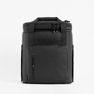 Cooler Backpack in black front view