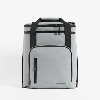 The Cooler Bag in grey concrete front angle