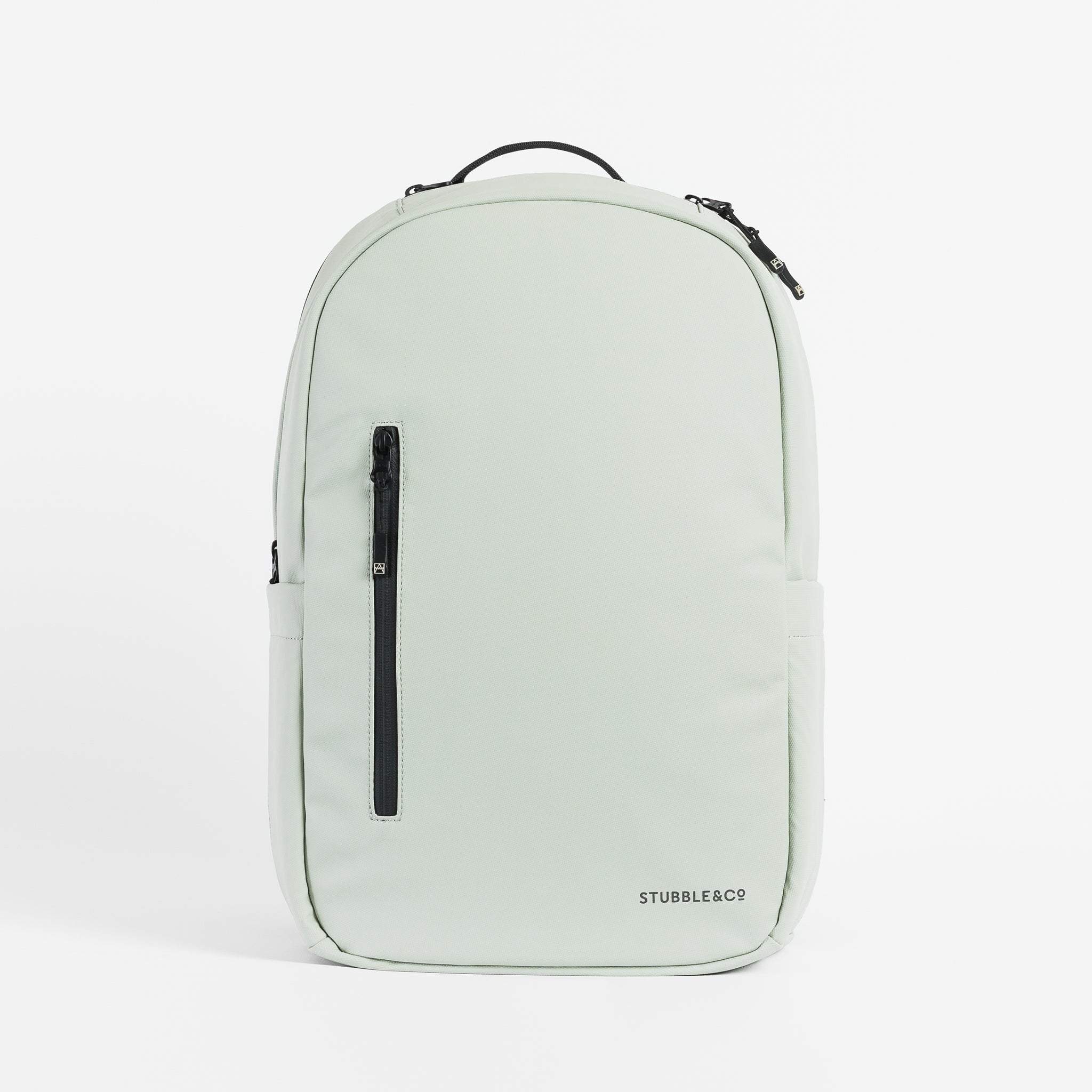Front view of the Everyday Backpack in Matcha