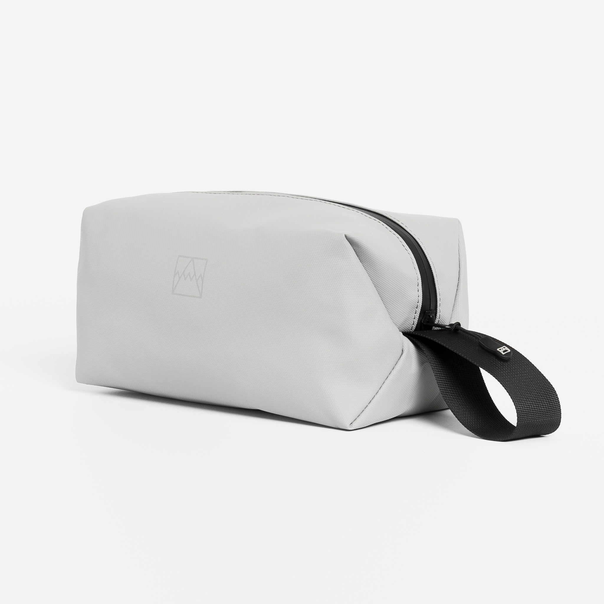 Recycled Plastic Wash Bag in Concrete angle view