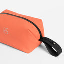 Recycled Plastic Wash Bag in Ember Orange