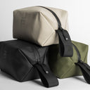 Collection of three Recycled Plastic Wash Bags including All Black