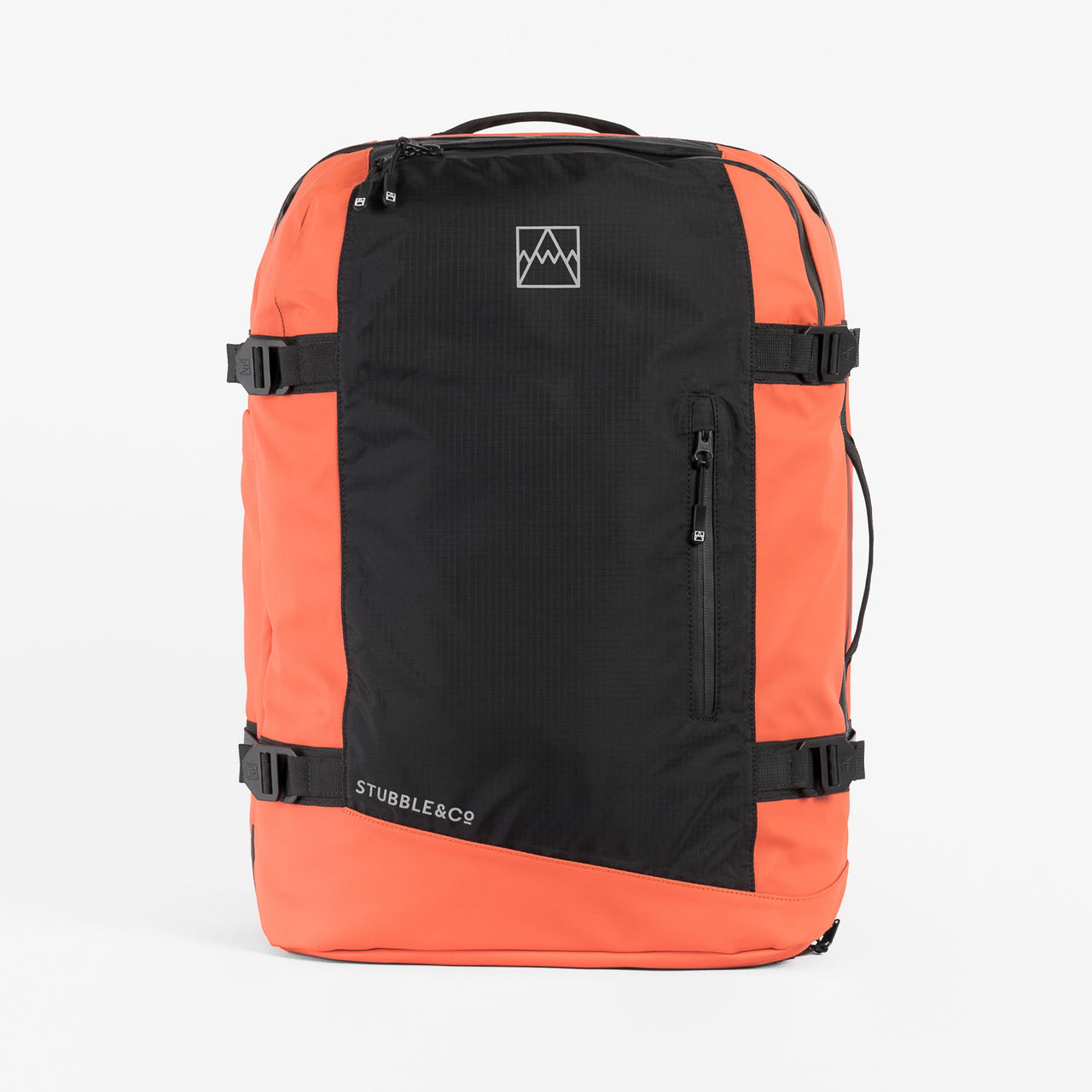 Adventure Bag in Ember Orange front view