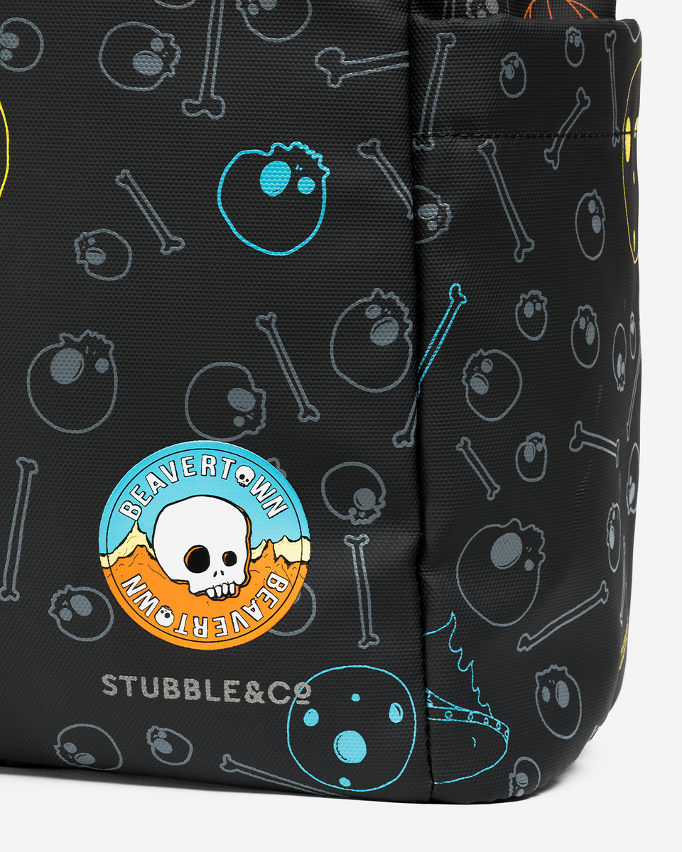 A close up of the Beavertown logo on a Roll Top 20L