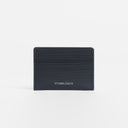 A studio shot of the back of the Card Holder in Midnight Blue