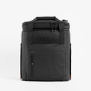 The Cooler Backpack in All Black front view