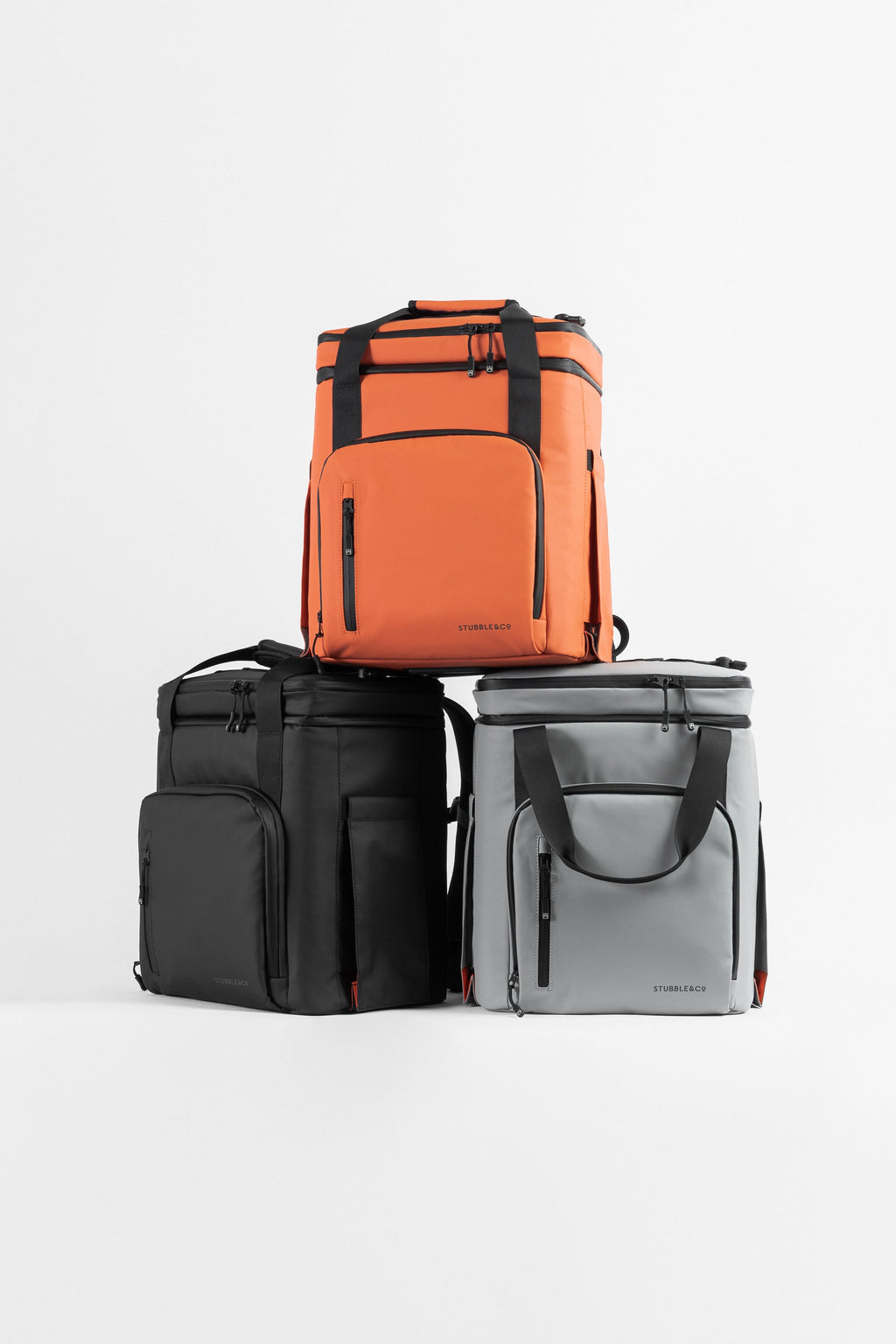 The Cooler backpack range of colours