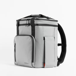 The Cooler Bag in Grey Concrete angle view