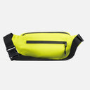 A studio shot of the back and zip pocket on the Volt Crossbody
