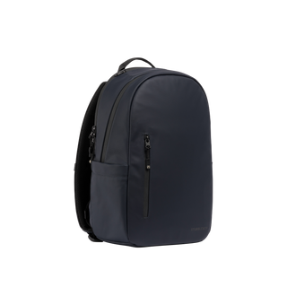 A studio shot of the front and side of a everyday backpack 20l as cut out transparent PNG- midnight