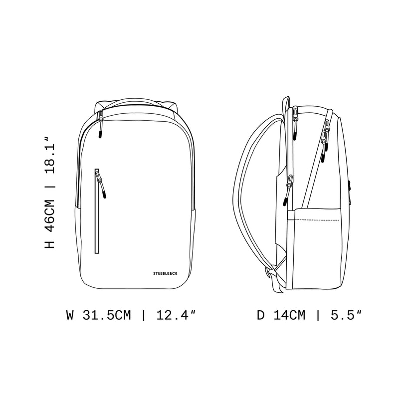 Everyday Backpack 20L | Work & Travel | Stubble & Co