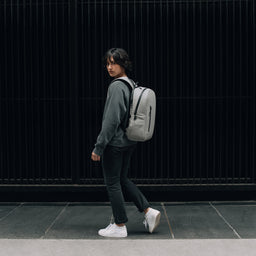 Women wearing Everyday Backpack in Concrete