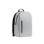 A studio shot of the front and side of a everyday backpack 20l as cut out transparent PNG- grey