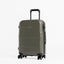 A studio shot of the front of the Hardshell 40L in Transit Green