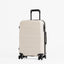 A studio shot of the front of the Hardshell 40L in Sand