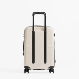 A studio shot of the back of the Hardshell 40L in Sand