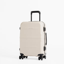 A studio shot of the front of the Hardshell Pro 40L in Sand