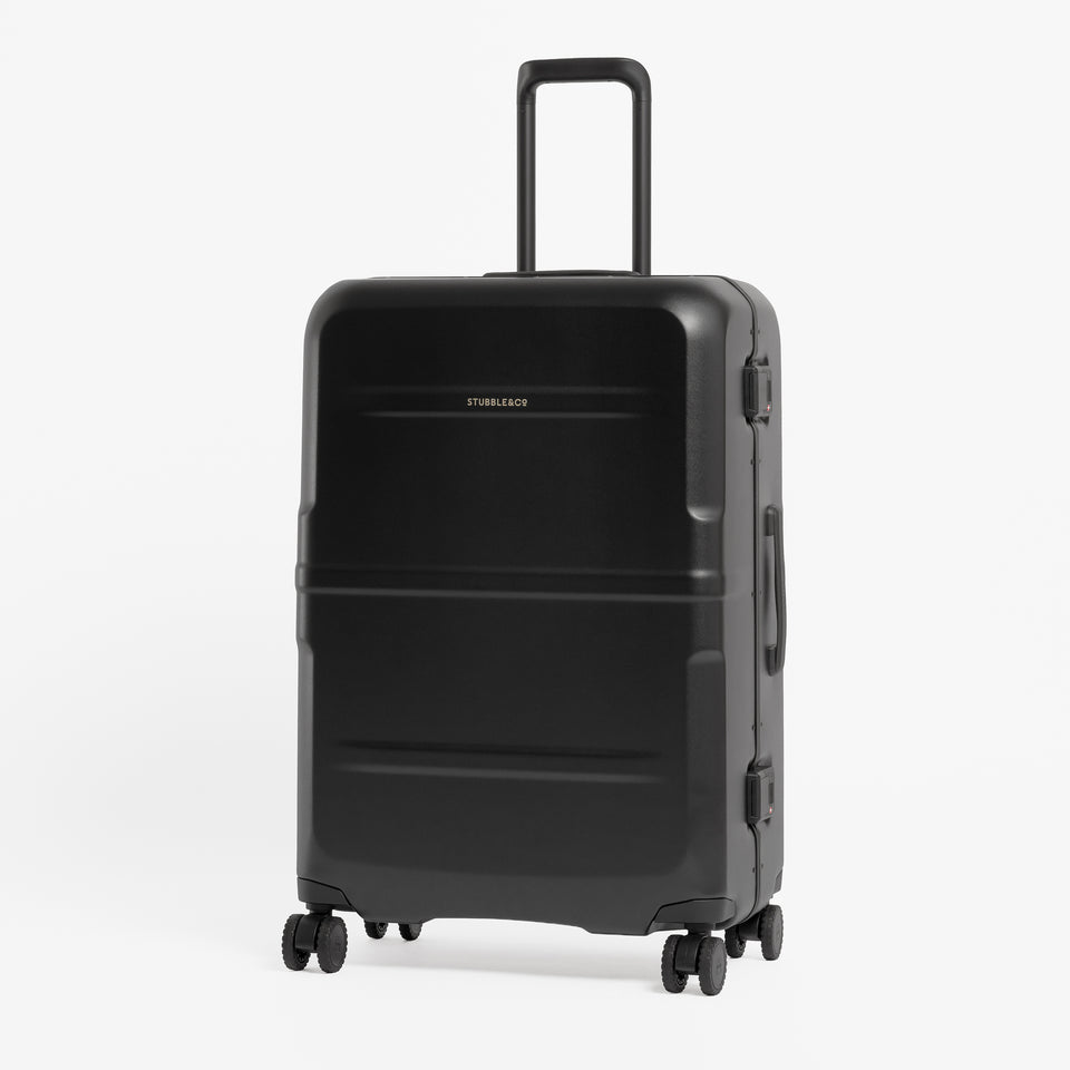 A studio shot of the front of the Hardshell Pro 95L in All Black
