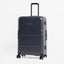 A studio shot of the front of the Hardshell Pro 95L in Midnight Blue