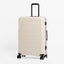 A studio shot of the front of the Hardshell Pro 95L in Sand