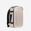A Hybrid Backpack 20L in sand with dimensions annotated including height, weight, depth and weight