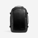 A studio shot of the front of the Hybrid Backpack 20L in All Black