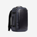 A studio shot of the front and side of a Hybrid Backpack 20L in Midnight Blue