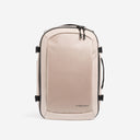 A studio shot of the front of a Hybrid Backpack 20L in Sand