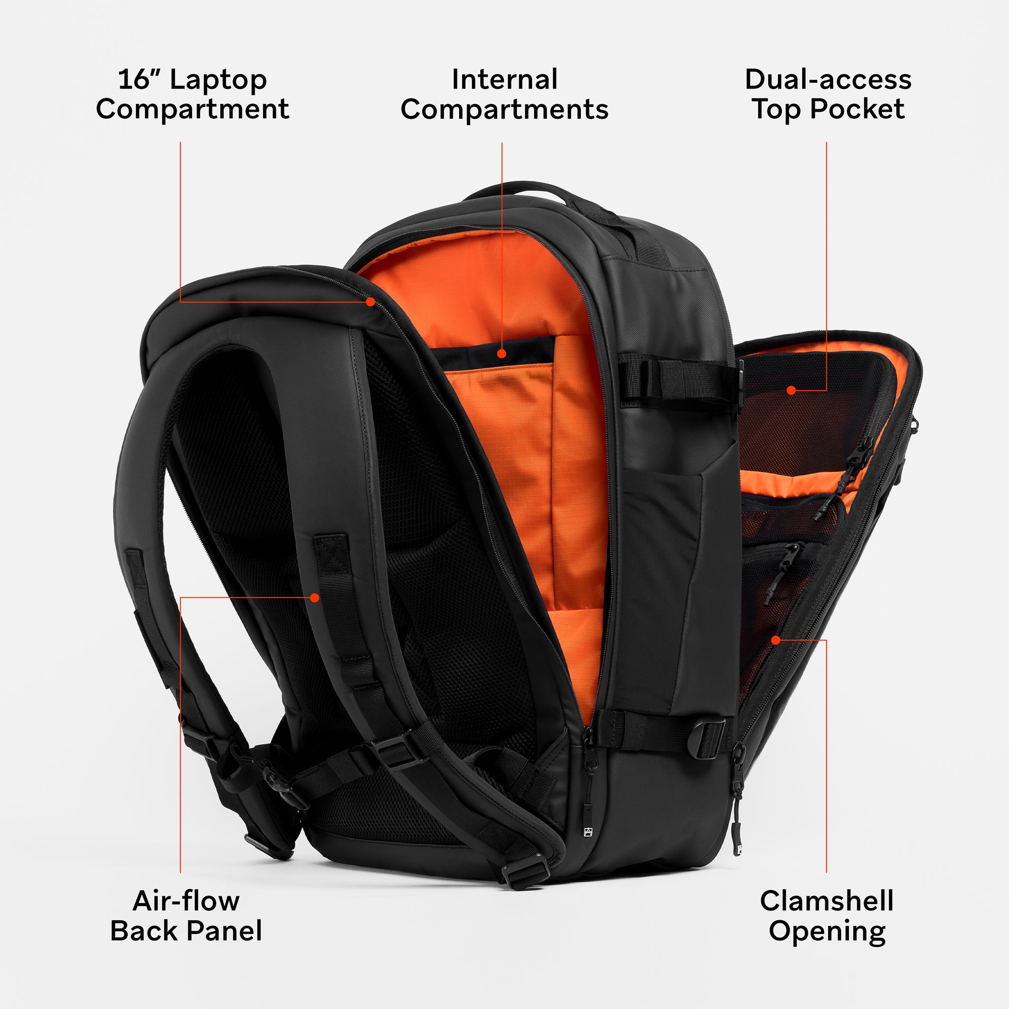 30l backpack laptop back support Nanuk N-PVD A stylish and versatile 30 Ultra 30L Dragonfly | ULA