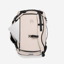 A studio shot of the laptop compartment on the Kit Bag 30L in Sand