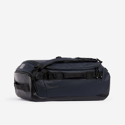 Kit Bag 40L in Midnight Blue resting horizontally against a plain white background.