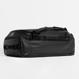 A studio shot of the side of an All Black Kit Bag 65L