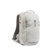 A studio shot of the front and side of an motion backpack 20l as cut out transparent PNG- ash