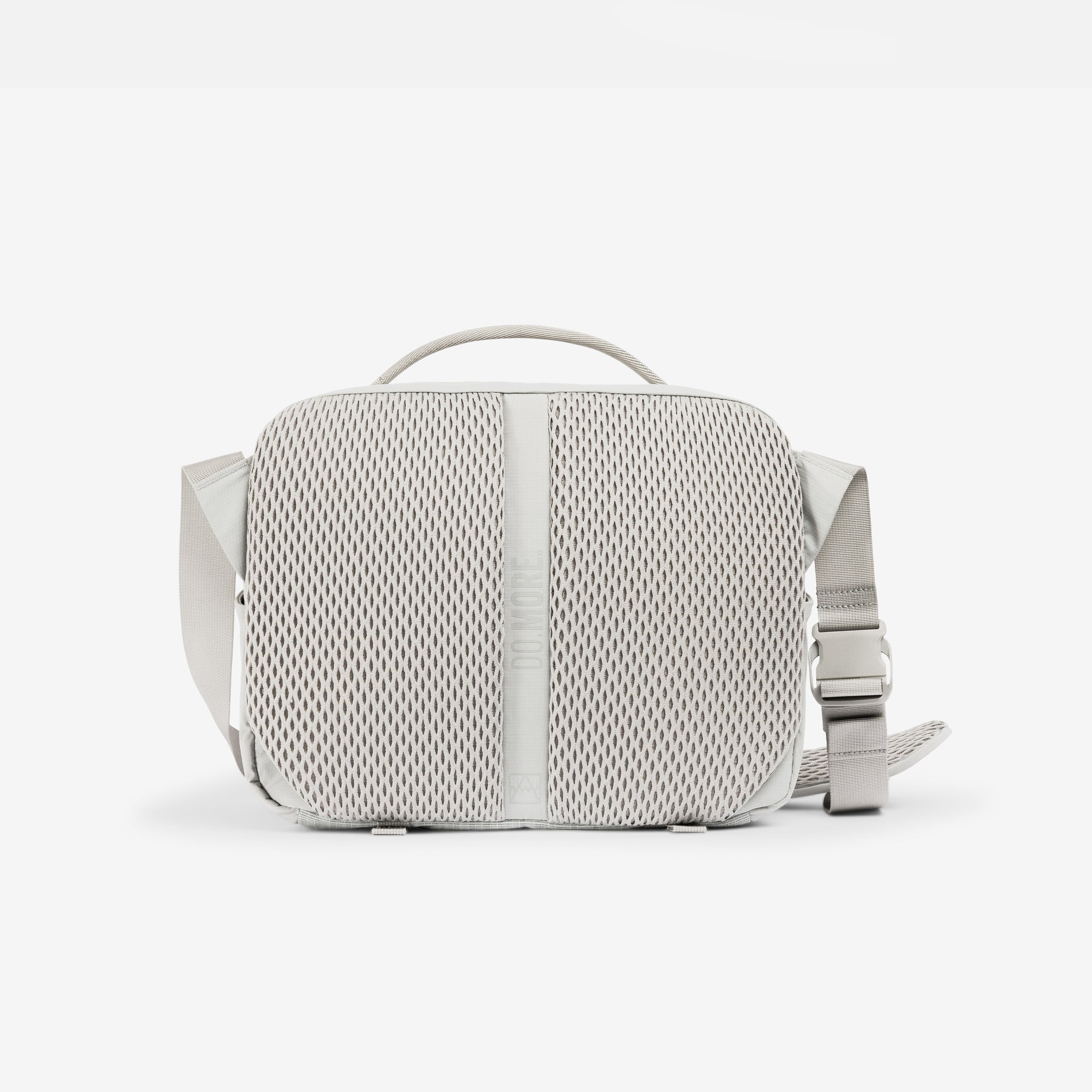 A studio shot of the back panel on the Ash Motion Sling 15L