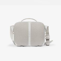 A studio shot of the back panel on the Ash Motion Sling 15L