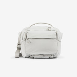 A studio shot of the front of the Ash Motion Sling 15L