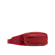 A studio shot of the front and side of a motion waist pack 2l as cut out transparent PNG-magma