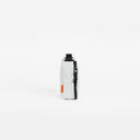 A studio shot of the side and label with capacity of an 
Off-White packing cube 2.5L