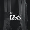 All Black Everyday Backpack benefits and features, the bag also comes in Concrete and Matcha and Midnight Blue