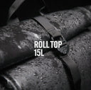 Roll Top 15L All Black benefits and features, also in Urban Green, Earth Red, Tasmin Blue, Concrete, Arctic White, Sand, Matcha and Ember Orange