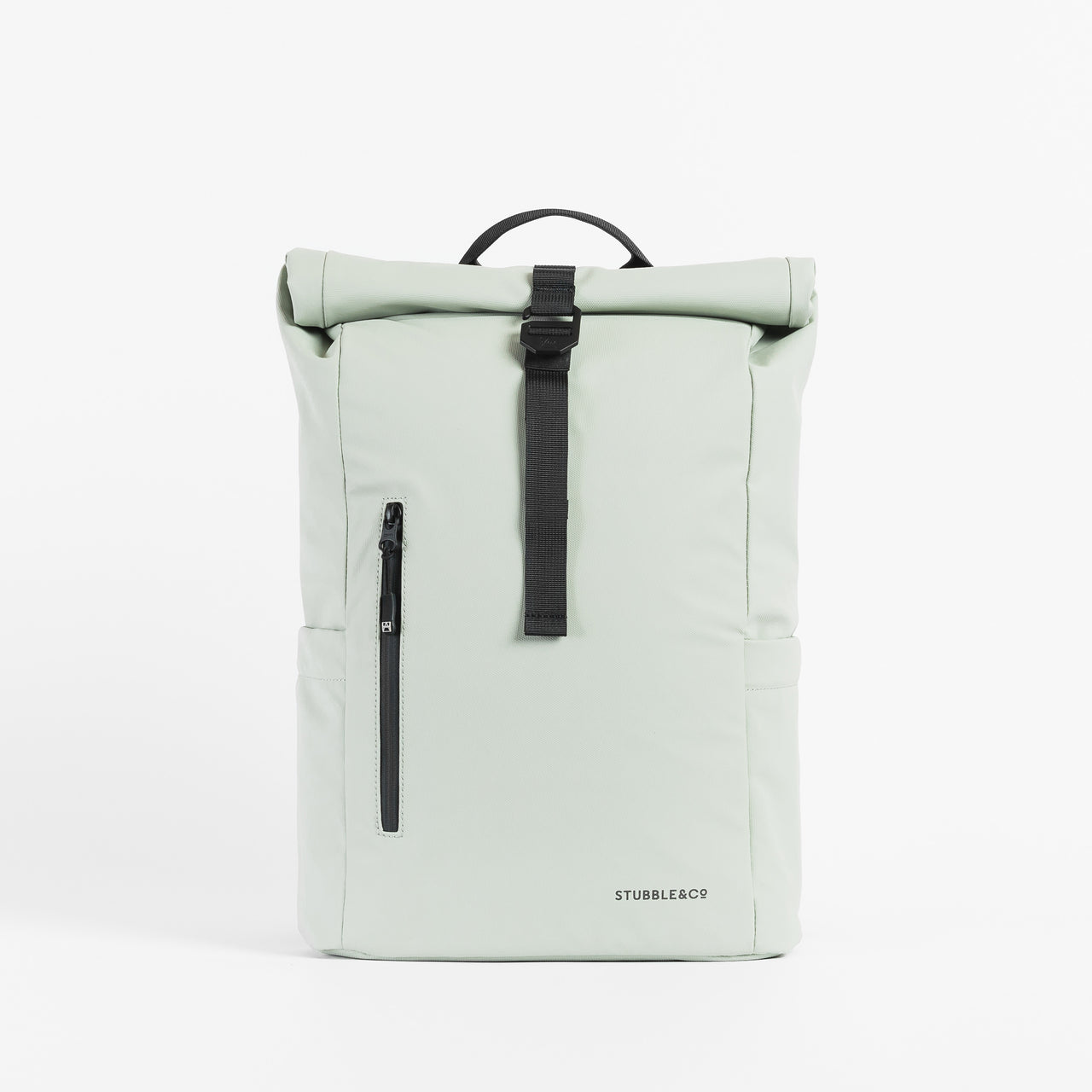 A studio shot of the front of  the Roll Top 15L in Soft Mint
