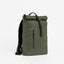 Side view of the Roll Top 15L in Urban Green