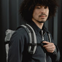 Man wearing The Roll Top in Concrete