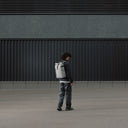 Man wearing The Roll Top in Concrete